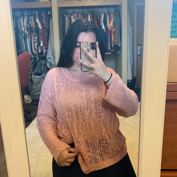 coco + jaimeson pink sweater - Picture 2 of 6